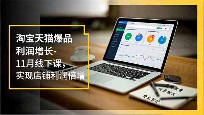 淘宝天猫爆品利润增长-11月线下课,免费流量、付费放大、费比管控,实现店铺利润倍增-kaixinyz