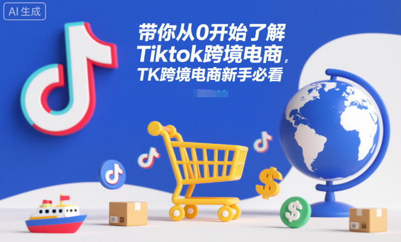 带你从0开始了解Tiktok跨境电商，TK跨境电商新手必看-kaixinyz