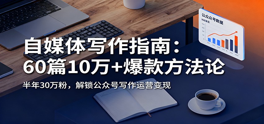 自媒体写作指南：60篇10万+爆款方法论，半年30万粉，解锁公众号写作运营变现-kaixinyz