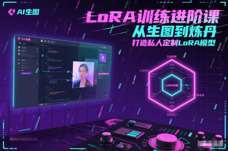 LoRA训练进阶课，从生图到炼丹，打造私人定制LoRA模型-kaixinyz