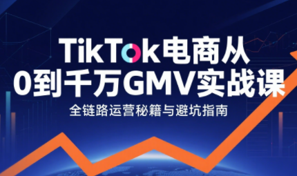 三千老师·TikTok电商从0到千万GMV实战课(更新)-kaixinyz