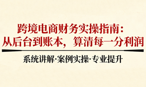 2025跨境电商财务实操指南-kaixinyz